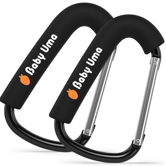 Baby Uma XL Stroller Hooks for Bags (2 Pack)