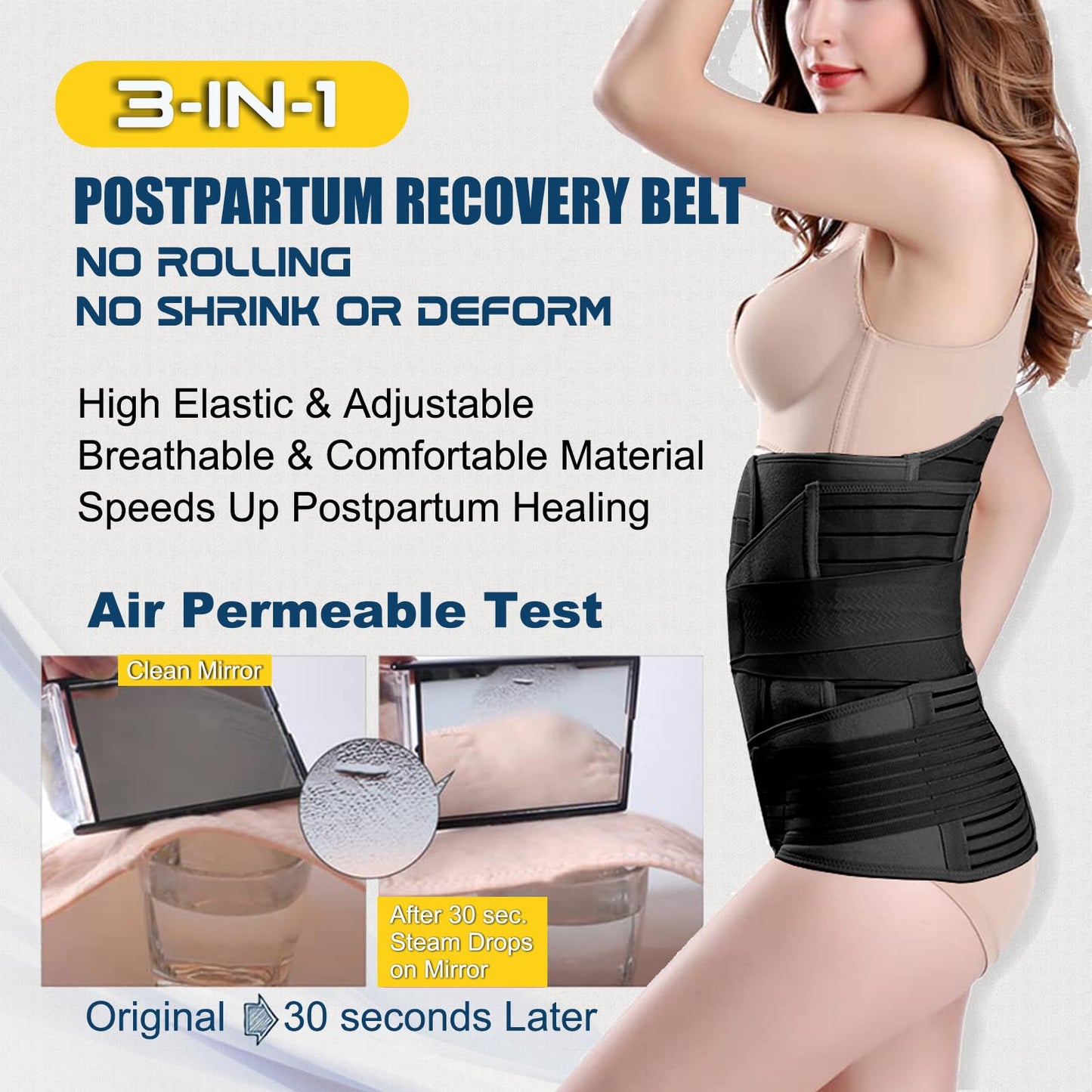 3 in 1 Postpartum Belly Band