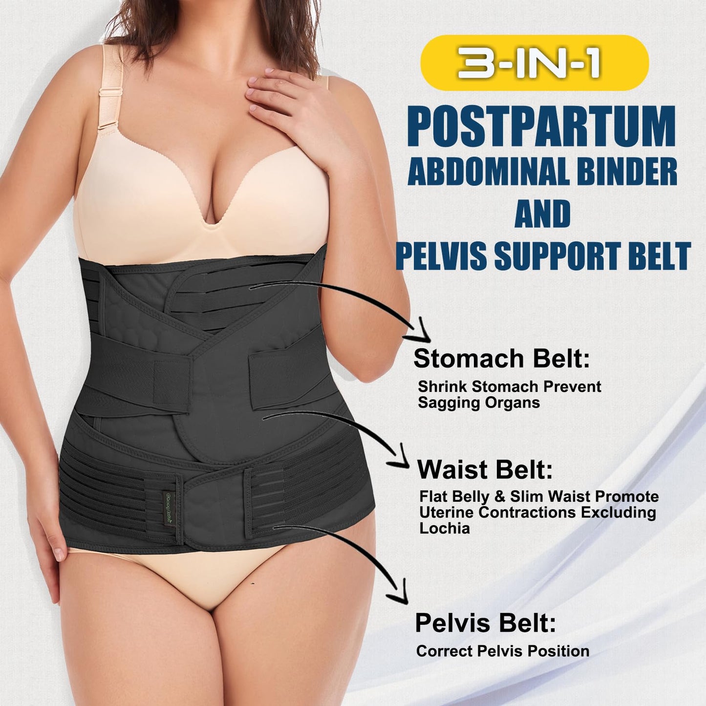 3 in 1 Postpartum Belly Band