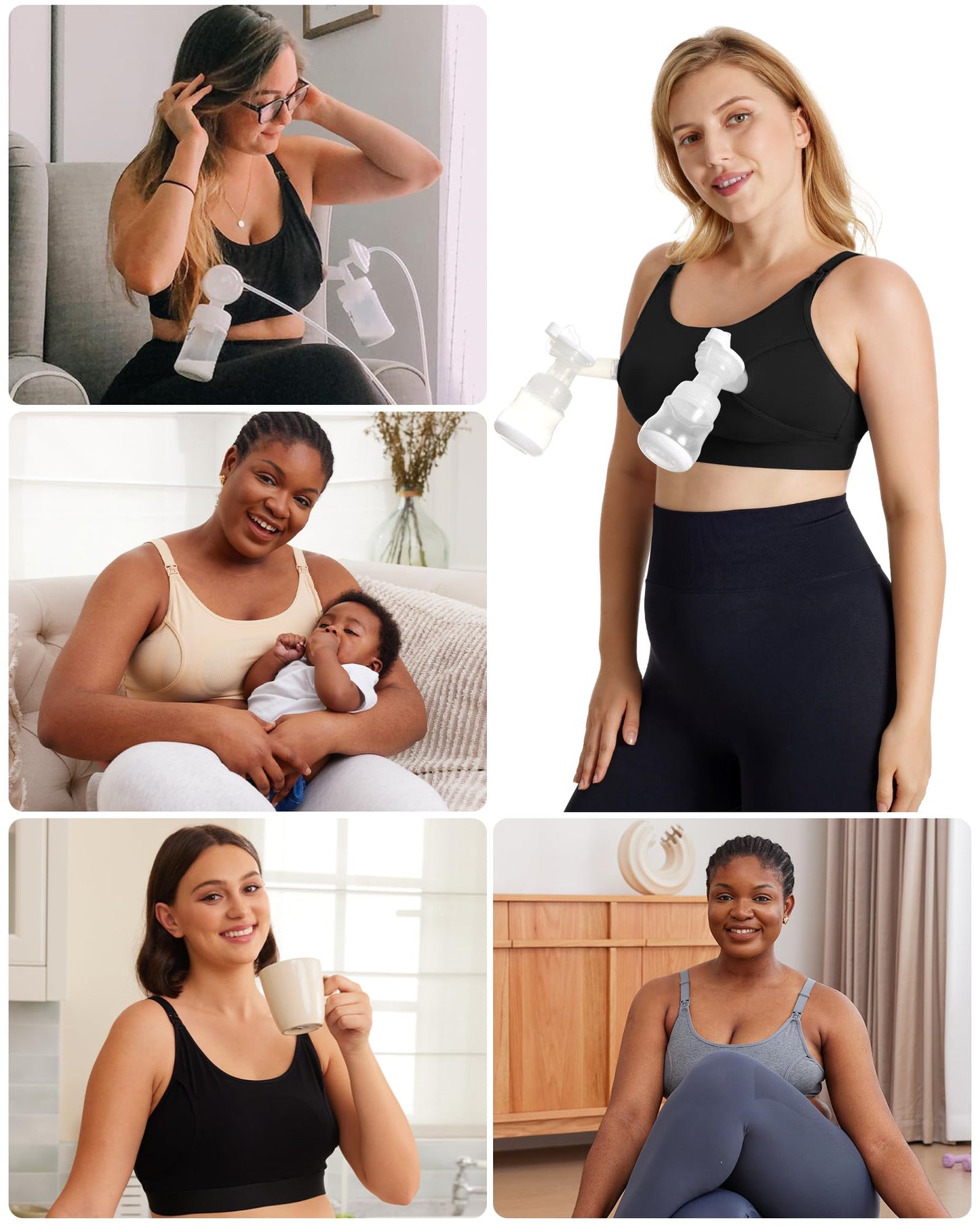 Momcozy Hands Free Pumping Bra