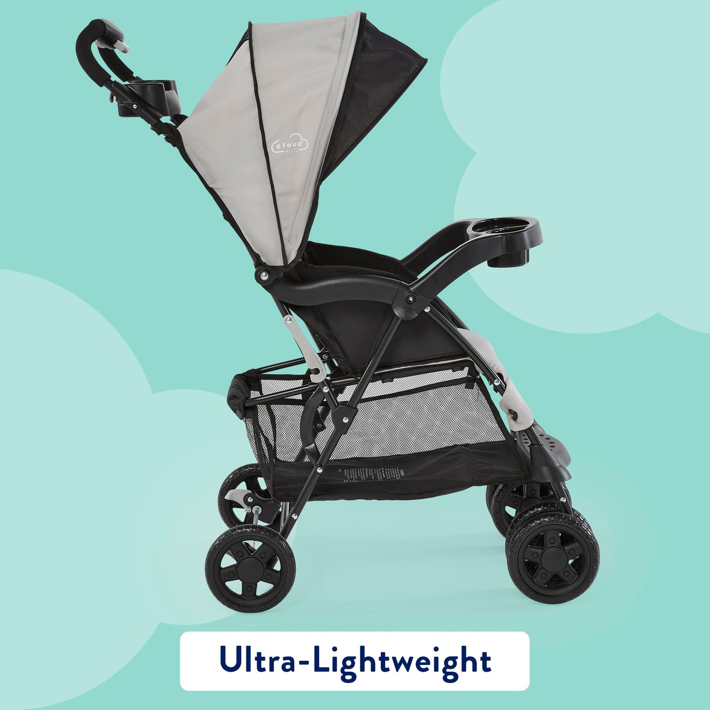 Kolcraft Cloud Plus Lightweight Baby & Toddler Umbrella Stroller