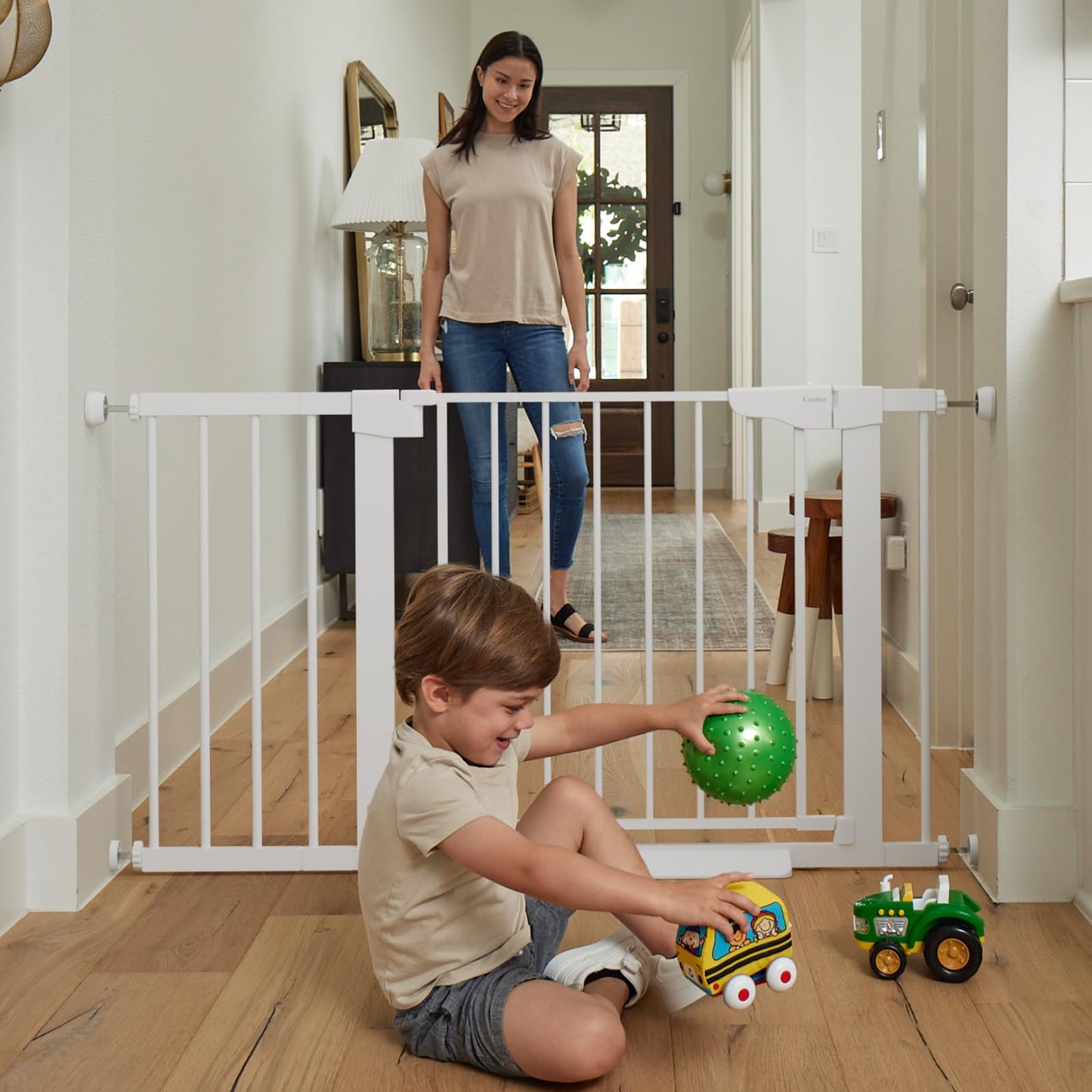 Cumbor 29.7-46" Baby Gate for Stairs