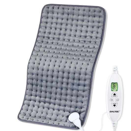 Electric Heating Pad, 2025 Upgraded Dual Mode Controller (Manual and auto Off Mode)