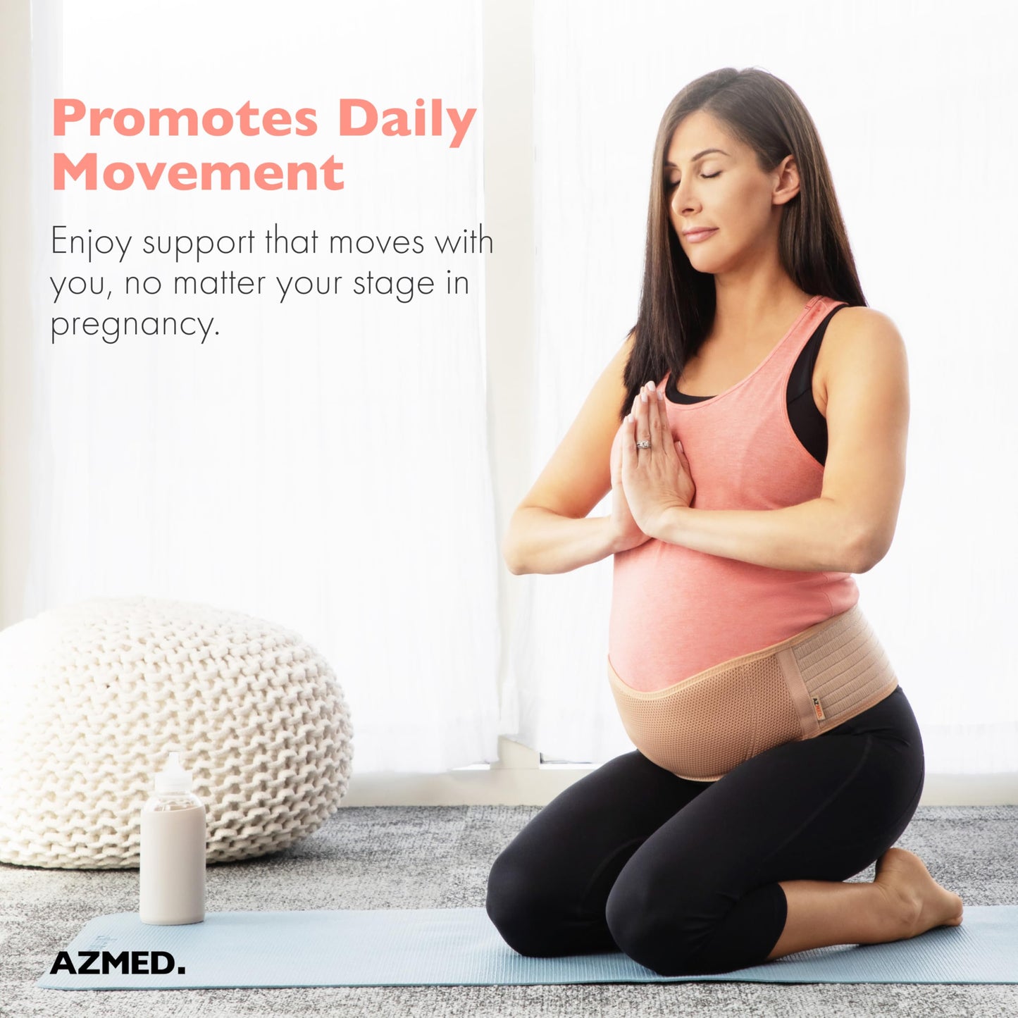 AZMED Maternity Belly Band for Pregnant Women