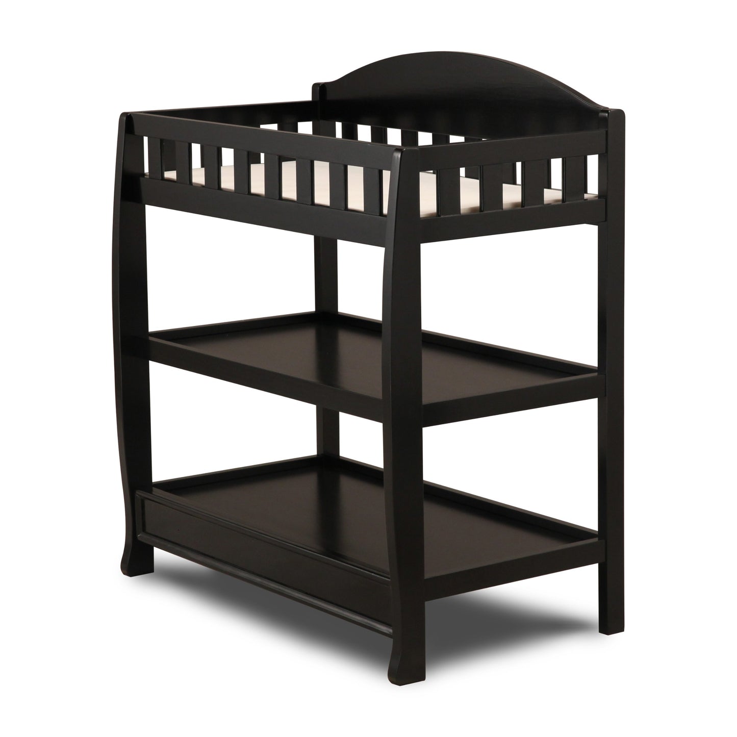 Delta Children Infant Changing Table with Pad, Black