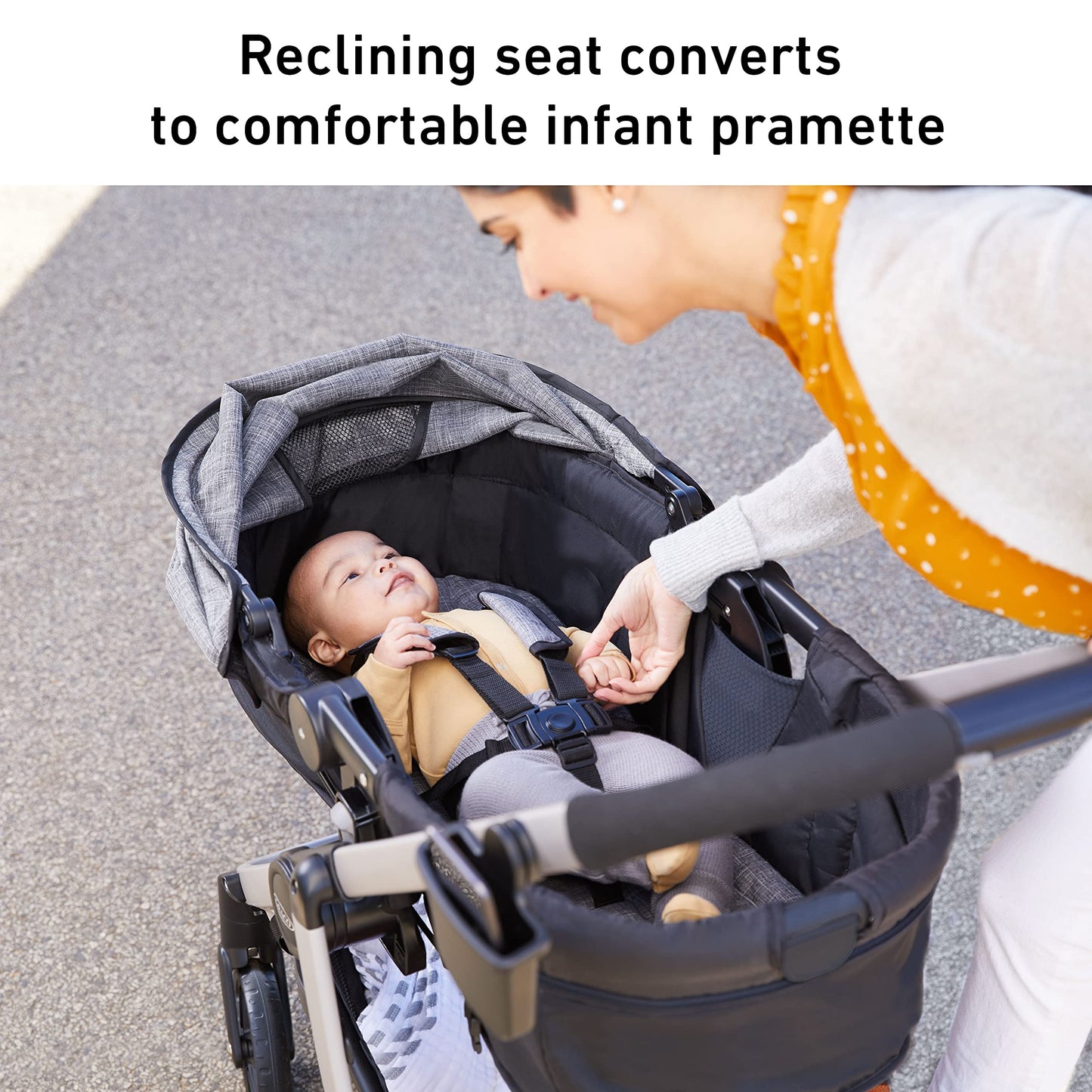 Graco Modes Pramette Travel System | Stroller & Car Seat Combo