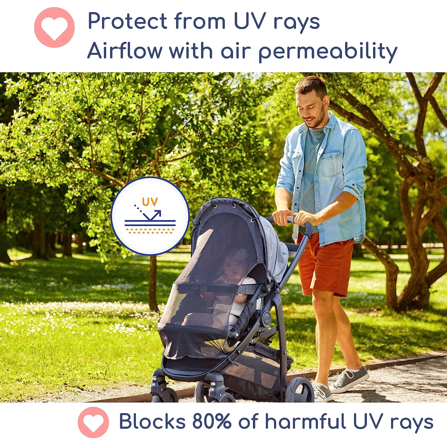 Stroller Sun Shade (Large)